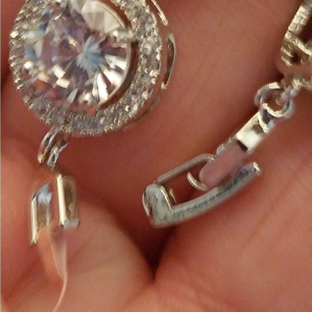 Simulated Diamond Bracelet - Picture 7 of 7